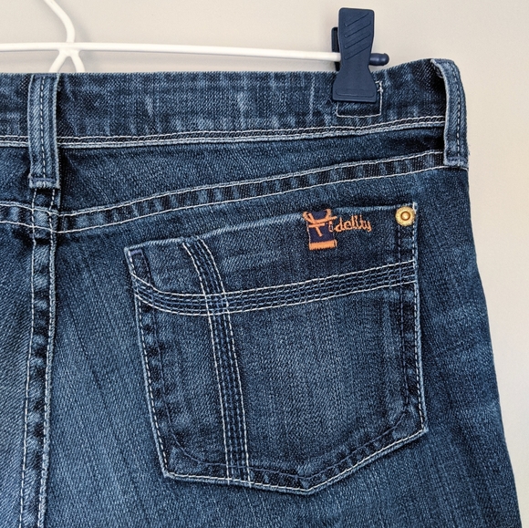 🇺🇸 Fidelity Japanese Denim Skinny Boot Jeans Made In USA - Picture 2 of 8